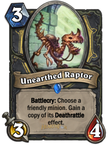 unearthed raptor