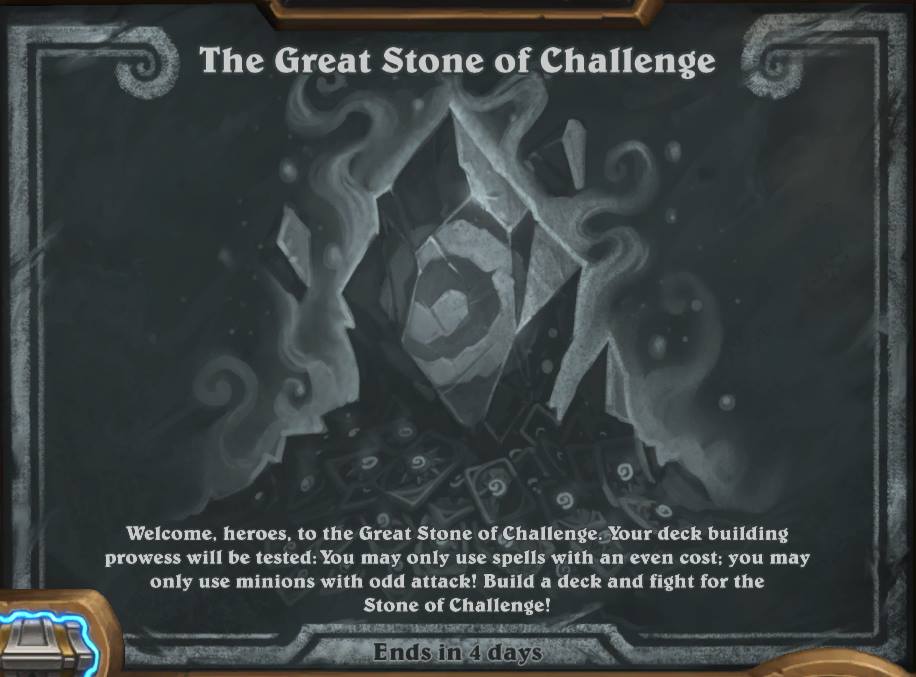 the great stone of challenge