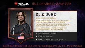 Reid Duke hall of fame