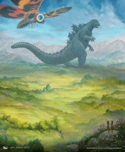 Godzilla Lands Plains full-art