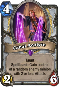 Hearthstone Cabal Acolyte