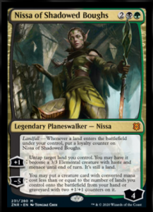 Nissa of Shadowed Boughts
