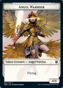 4/4 Angel Warrior Token