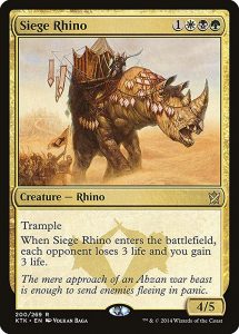 Siege Rhino e il ban di Pod