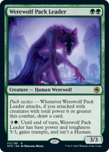 Werewolf in AFR