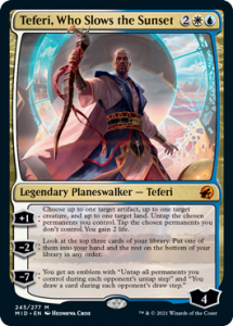 Teferi, Who Slows the Sunset in Esper Control