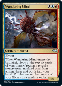 Wandering Mind in Grixis Tainted Pact