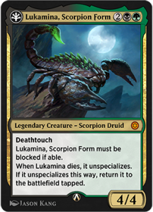 Lukamina, Scorpion Form