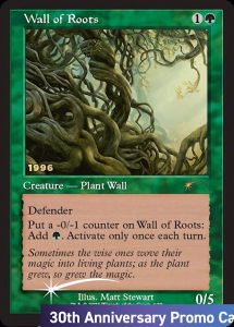 Wall of Roots 30 years promo