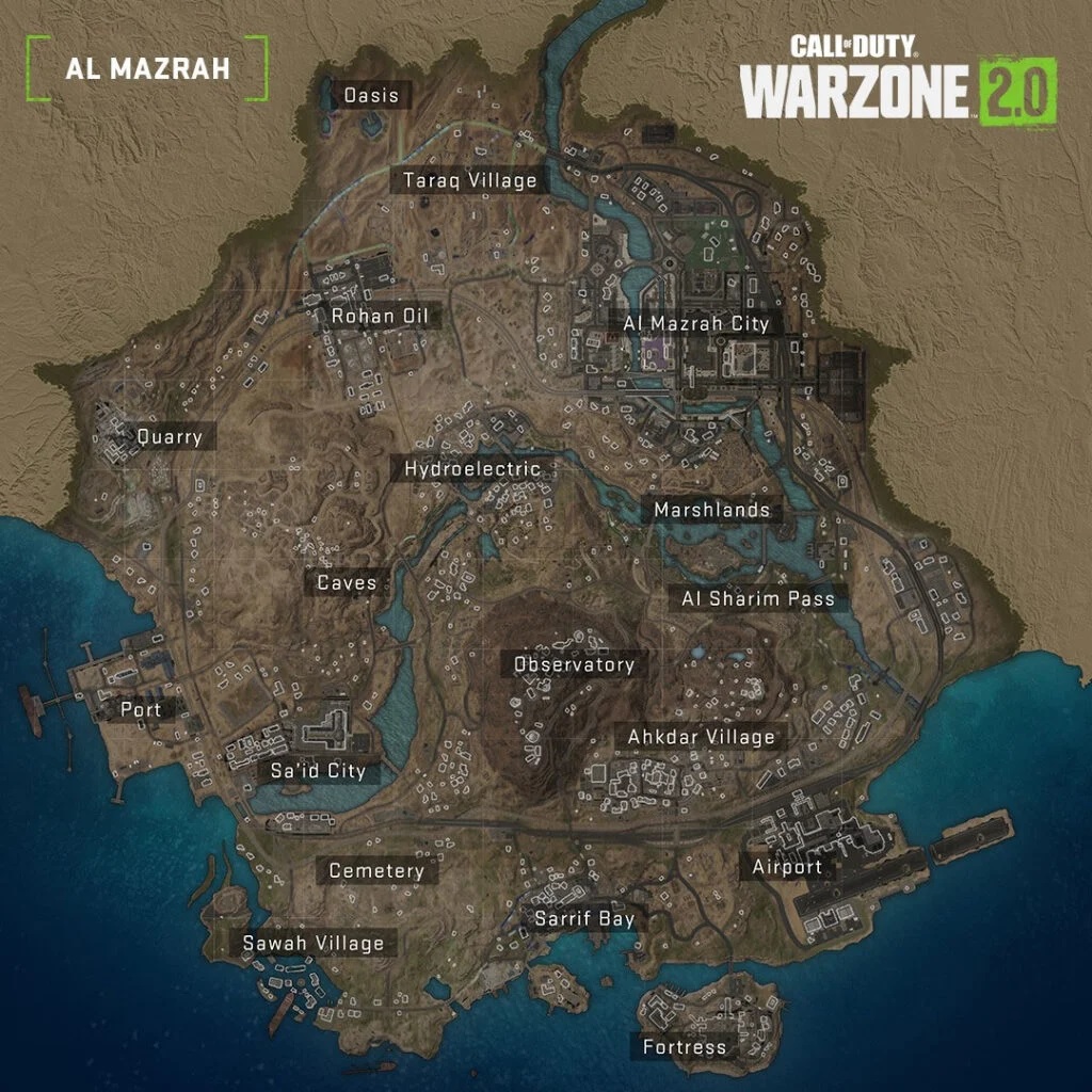 warzone 2.0 mappa