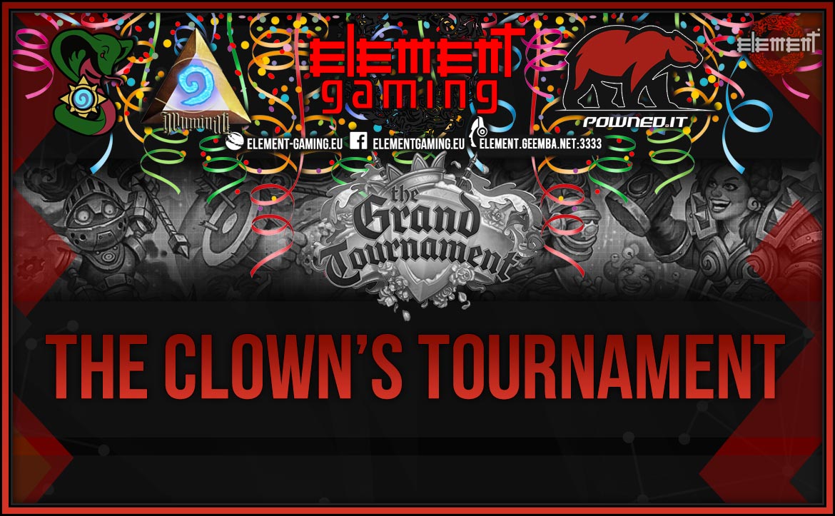 The Clown Tournament: questa sera alle 21 in diretta Streaming!