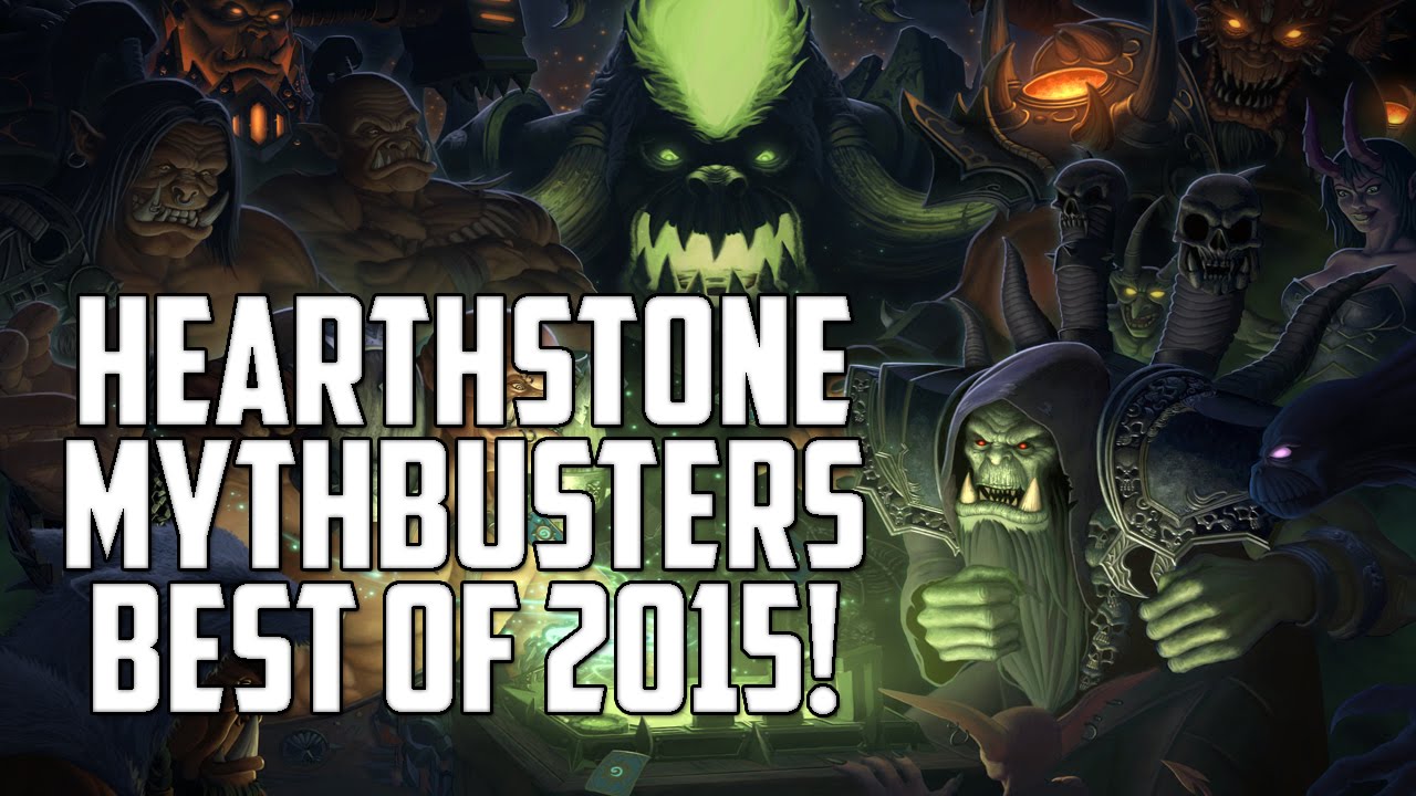 Hearthstone Mythbusters: Online la storica puntata con il meglio del 2015!