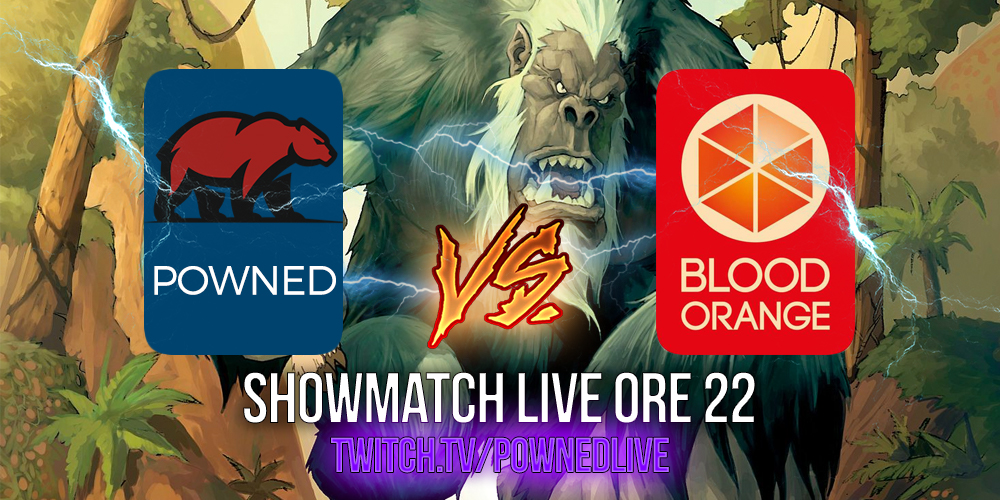 Powned Vs Blood Orange: alle 22 lo showmatch con la squadra di Kaor!