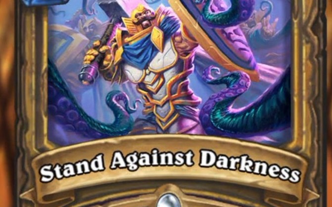 Presentata una nuova card! È la magia del Paladino “Stand Against Darkness”!