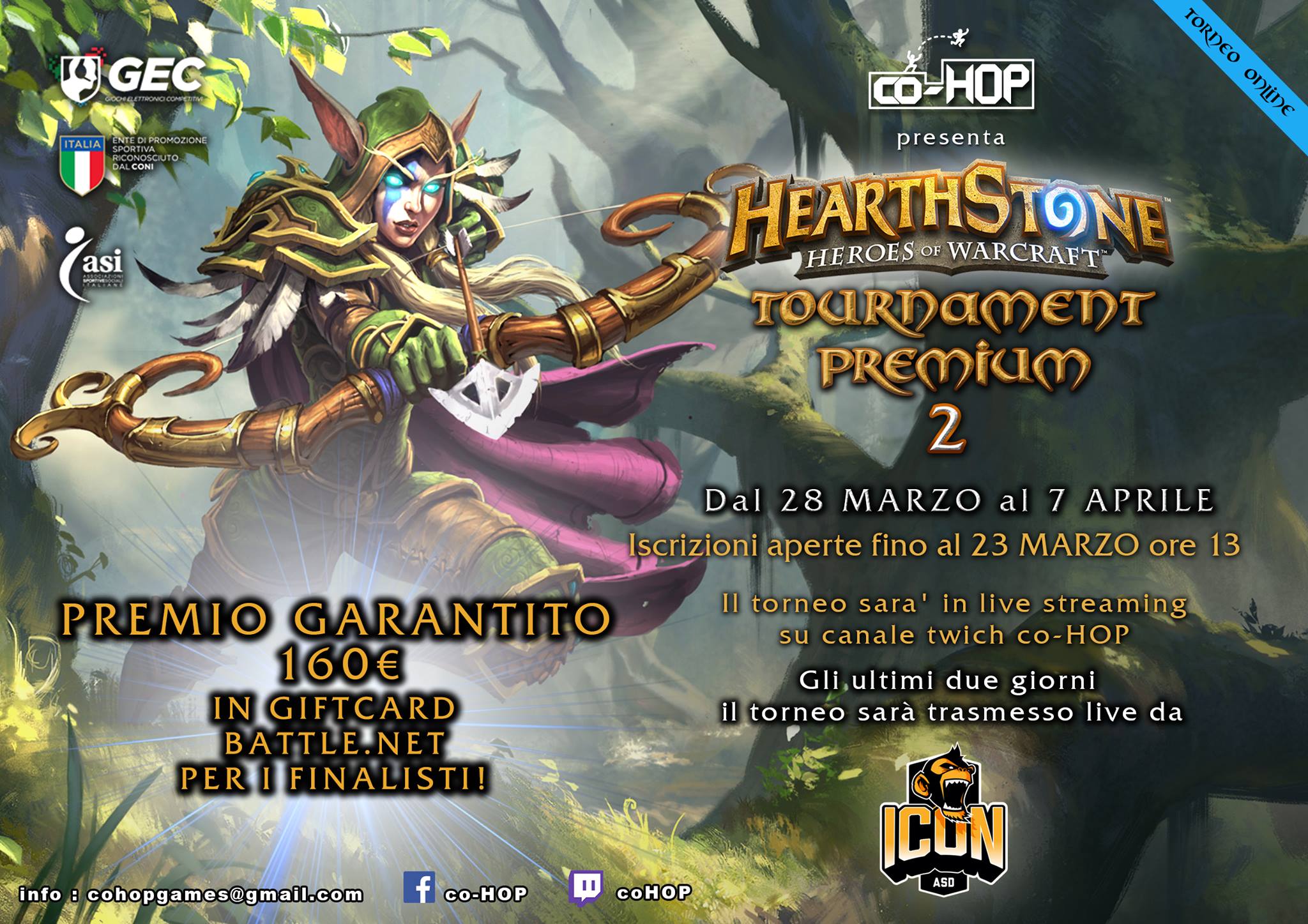 Hearthstone Tournament Premium 2: da domani al via la diretta!
