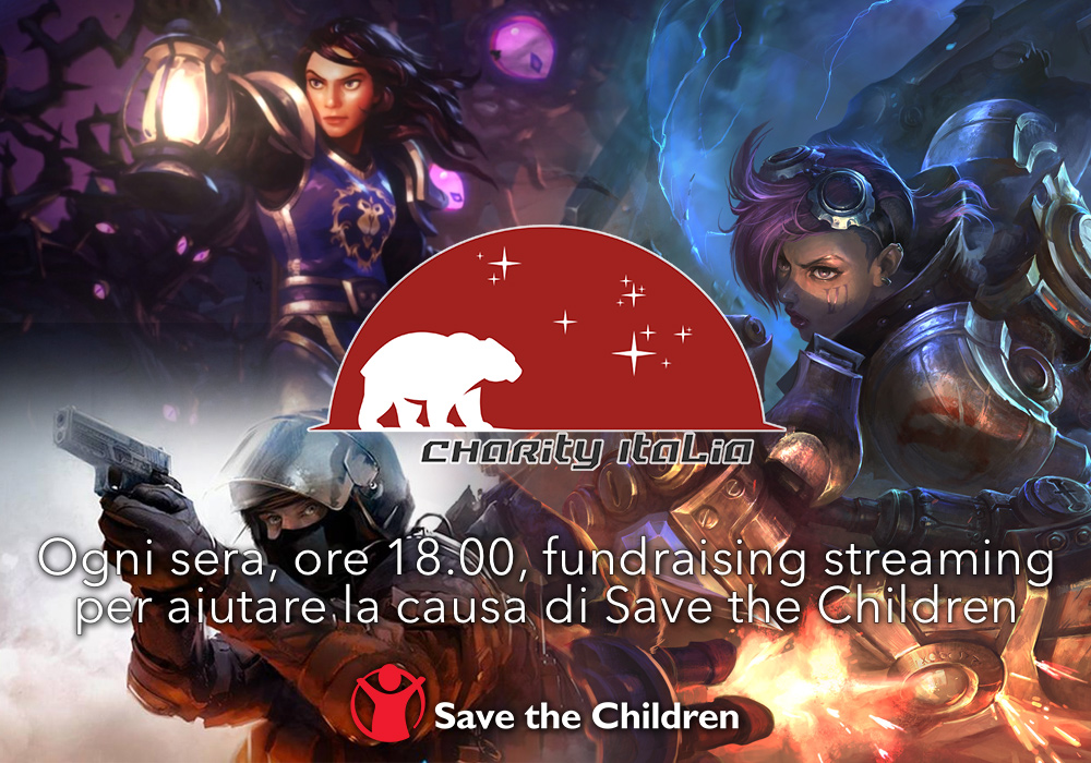 CharityItalia & Powned.it: al via un nuovo progetto streaming per Save the Children!