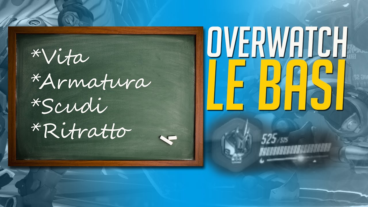 H82 Overwatch presenta – Le Basi: Vita, Armatura, Scudi e Ritratto!