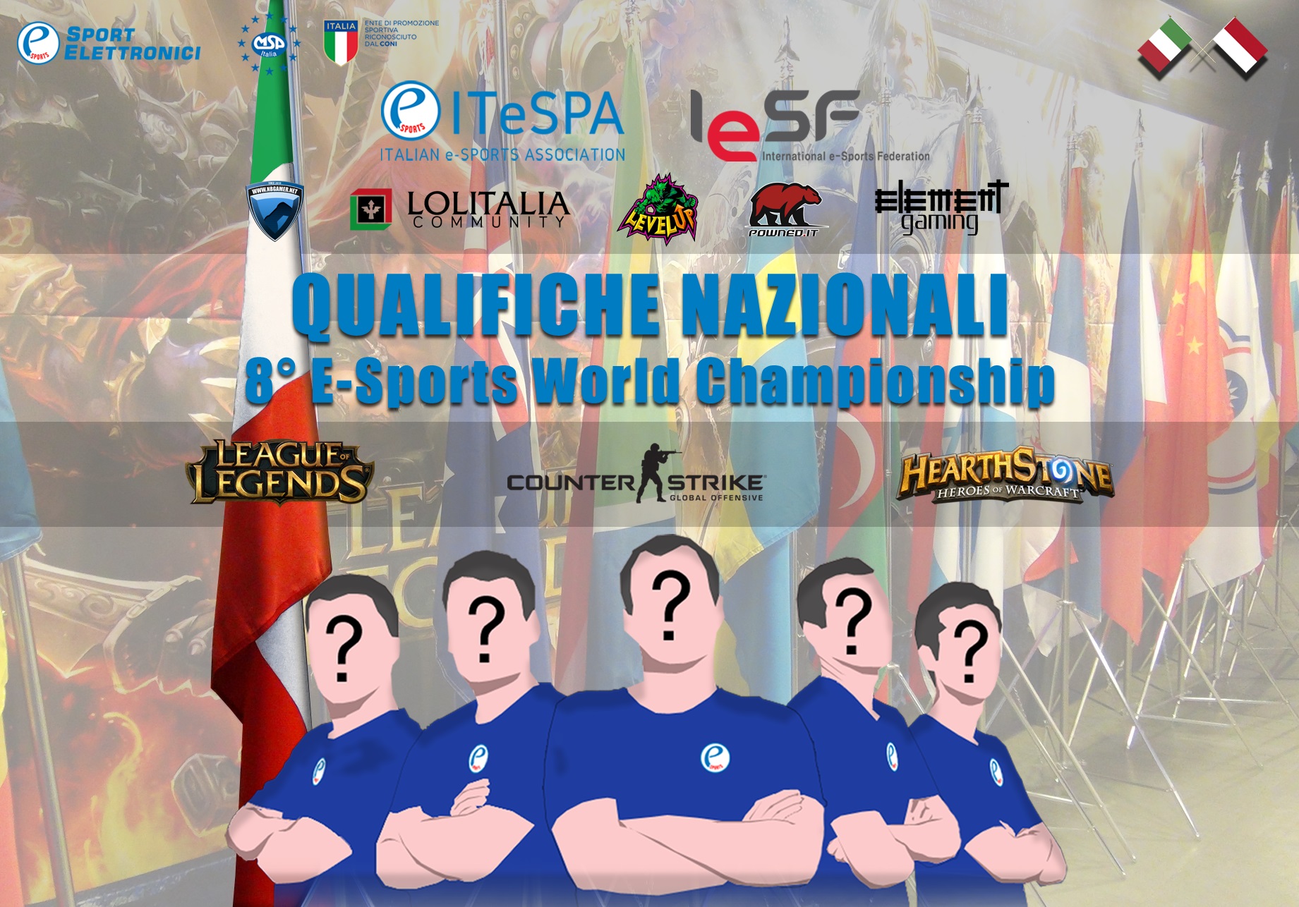 Nazionale italiana E-Sport: pronti per le qualificazioni ufficiali?