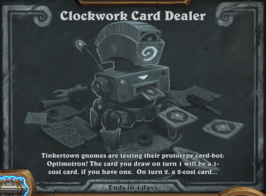 Rissa 56 – Ecco Clockwork Card Dealer!