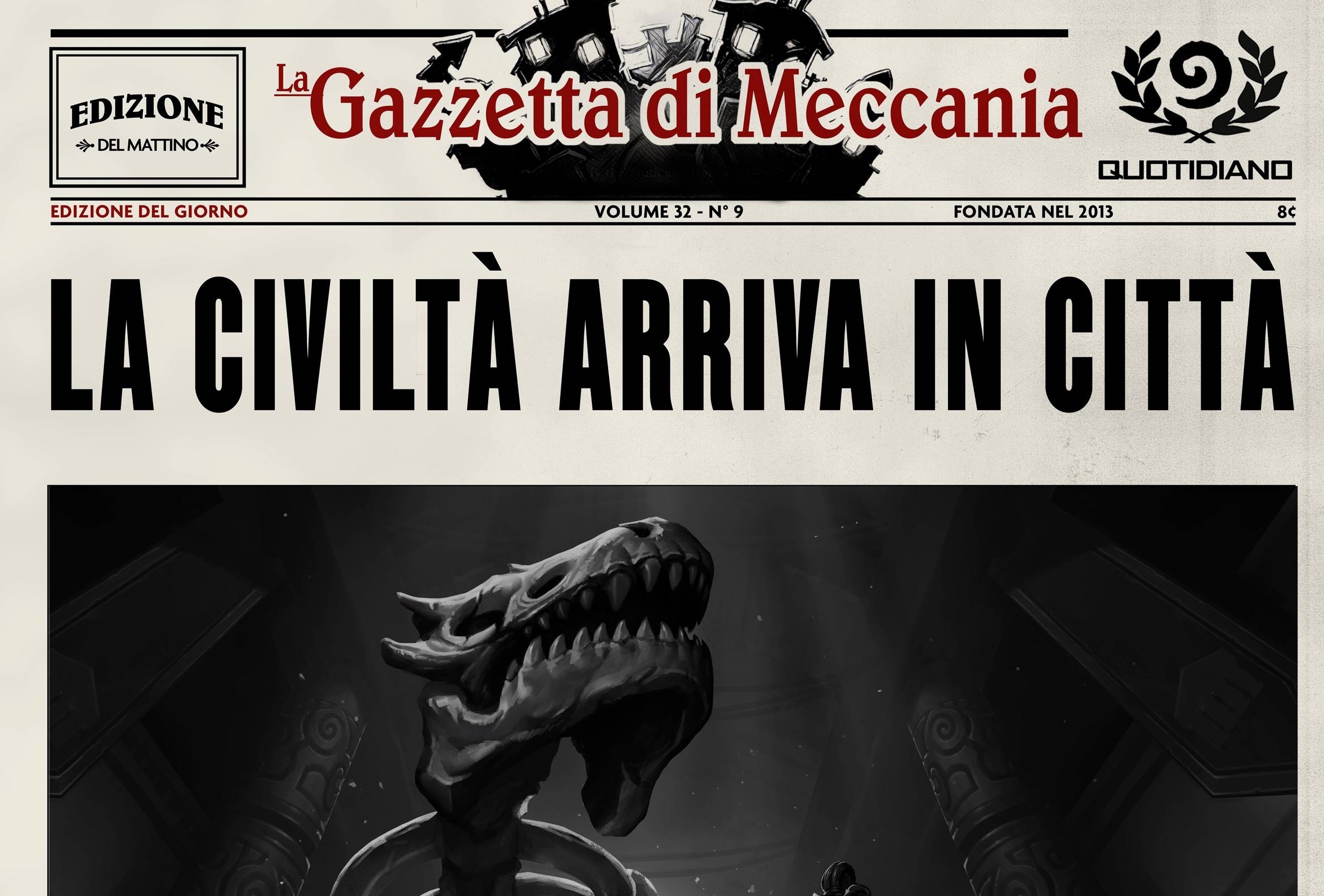 Gazzetta di Meccania: online una nuova pagina!
