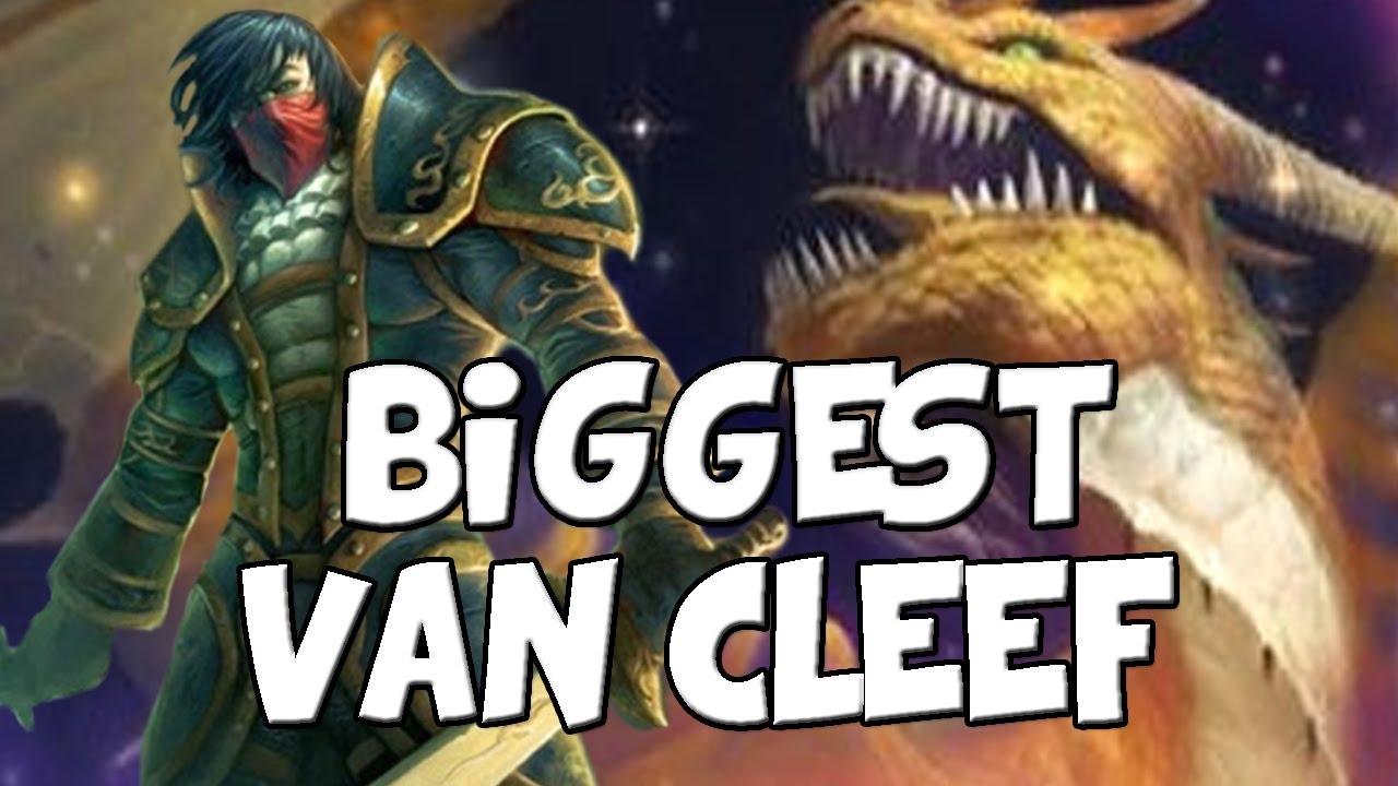 Quanto era imponente il più grosso Edwin Van Cleef che avete mai visto?
