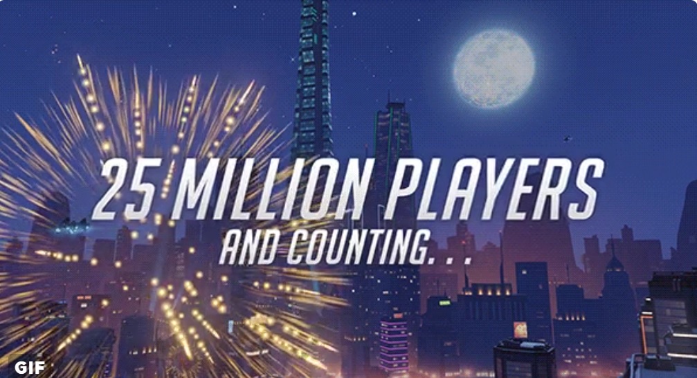 Overwatch: raggiunto lo straordinario numero di 25 milioni di giocatori!