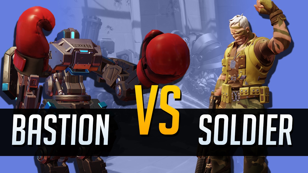 H82 Overwatch in Bastion vs Soldier – La Sfida!