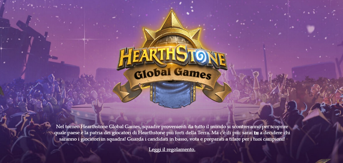 Vi presentiamo i nostri candidati della nazionale di Hearthstone ai Global Games