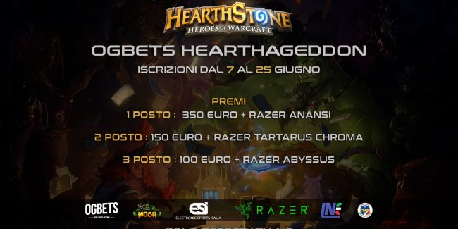 Il torneo OGBets Hearthageddon è arrivato!