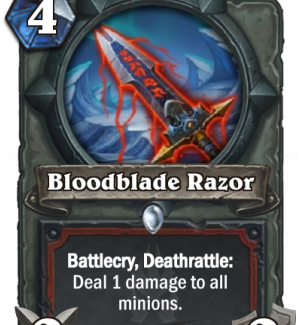 Bloodblade Razor è la nuova arma del Warrior!