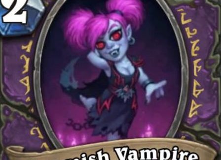 Gnomish Vampire, nuova carta dello stregone.