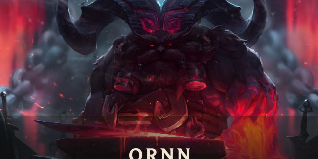Annunciato un nuovo campione, Ornn, il fuoco della montagna!