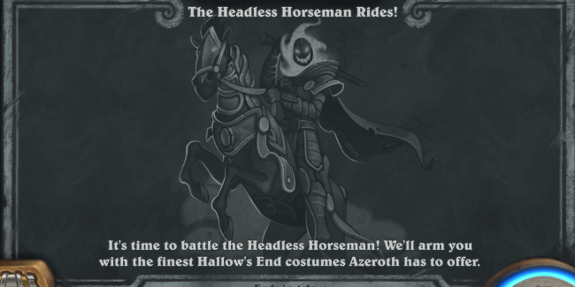 The Headless Horseman: ecco la nuova rissa di Heartshtone (a tema Halloween)