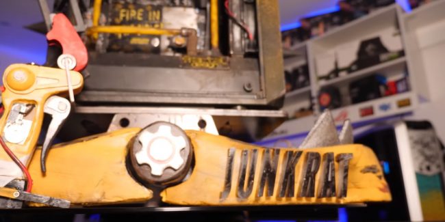 Custom Junkrat PC: una nuova opera d’arte ispirata all’eroe di Overwatch!