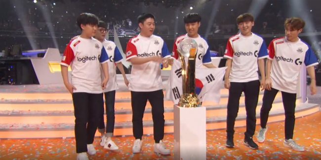 La Corea del Sud è Campione del mondo!