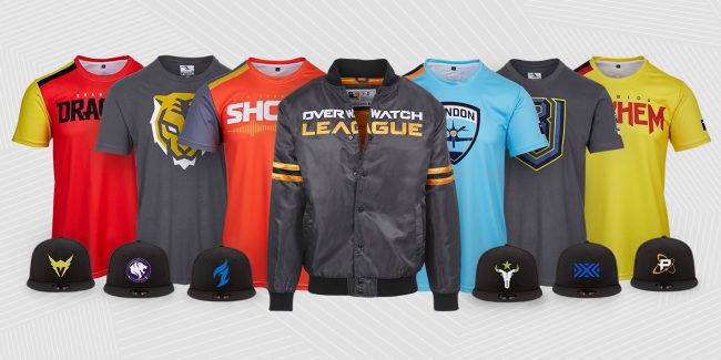 Oggi disponibile il merchandise ufficiale della Overwatch League!