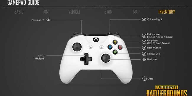 PUBG su Xbox One: ecco il controller layout!