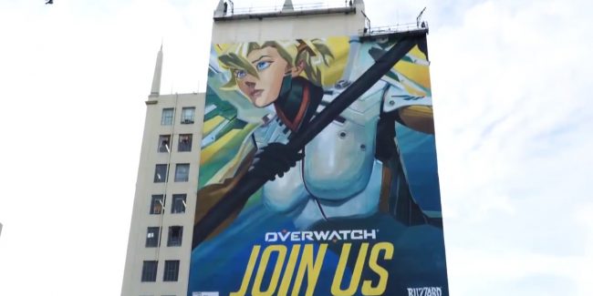 Join US, i murales di Overwatch invadono gli States