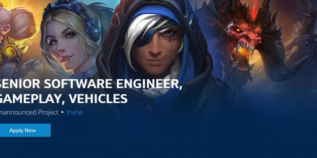 Nuovo titolo (con veicoli) in arrivo nell’universo Blizzard?