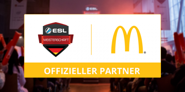 ESL e McDonald insieme per la ESL Meistershaft 2018