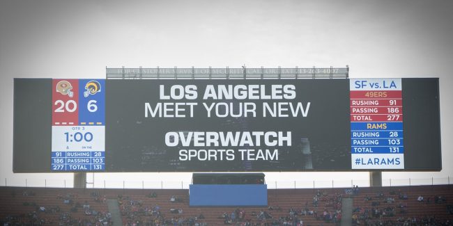 Storie di Overwatch League: i Gladiators nel tempio dei Los Angeles Rams!
