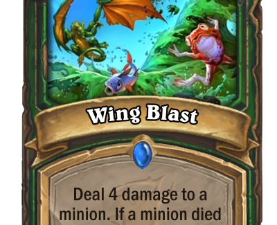 Wing Blast, nuova carta rara per il cacciatore!
