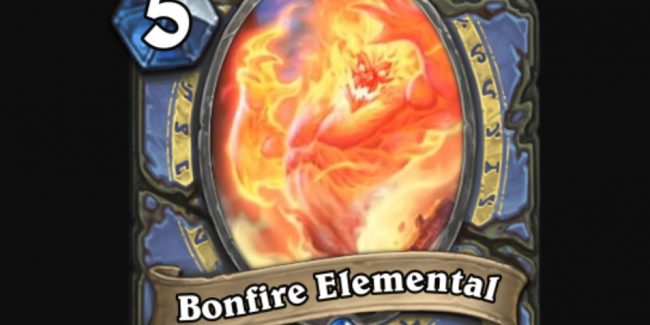 Bonfire Elemental è la nuova rara del Mago!