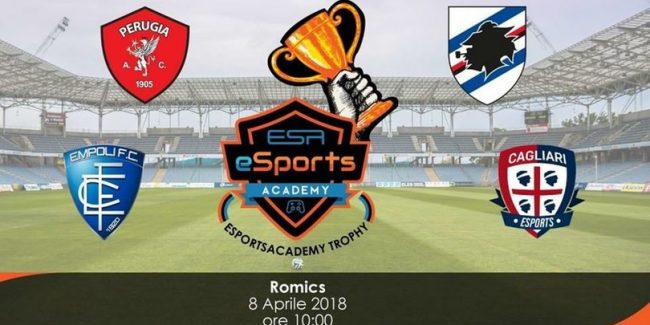 Al via il quadrangolare di FIFA al Romics: Samp, Empoli, Perugia e Cagliari protagoniste!