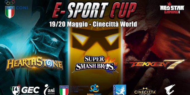 RED STAR presenta l’eSport-CUP a Cinecittà!