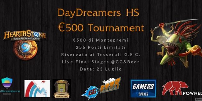 DayDreamers HS, nuovo torneo di Hearthstone per la community!