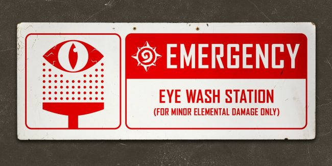 “Emergency: Eye Wash Station”: un altro strano teaser è stato pubblicato da Hearthstone