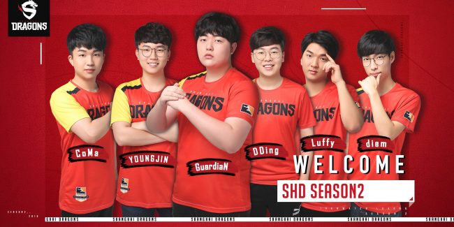 Gli Shanghai Dragons aggiungono sei nomi alla propria rosa