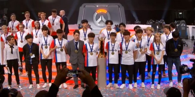 La Corea del Sud domina la finale e vince il mondiale di Overwatch!