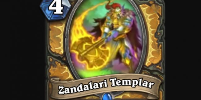 Un’altra nuova carta del Paladino è stata mostrata in diretta: ecco Zandalari Templar